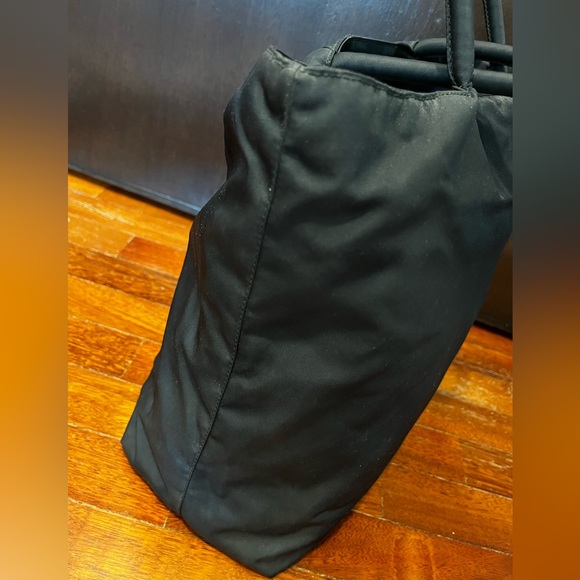 Prada Black Large Tote Shoulder Bag 14x11 - Picture 10 of 12
